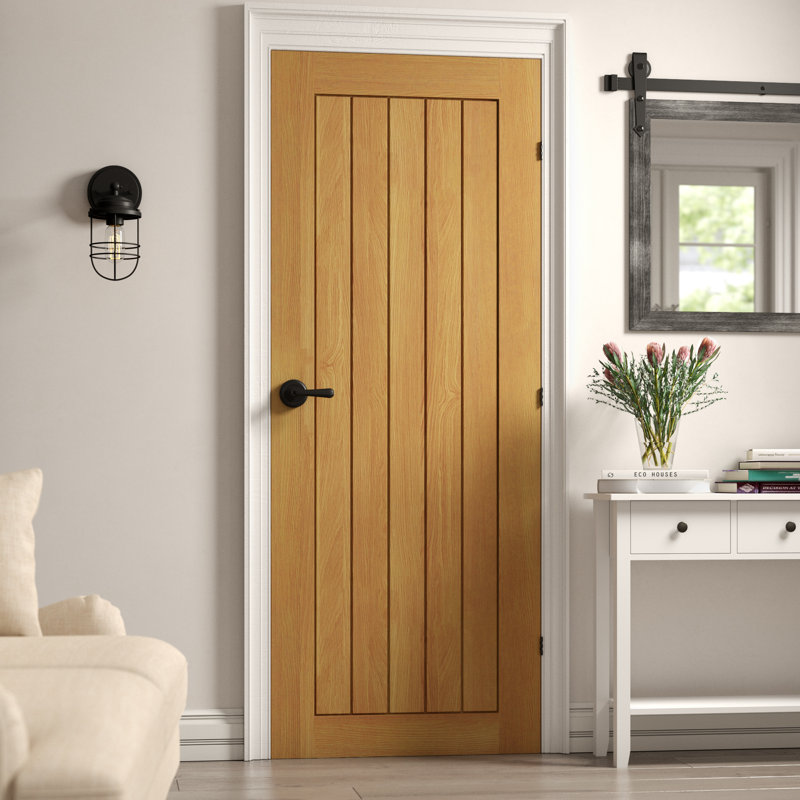 JB Kind Doors Thames Oak Internal Door Unfinished & Reviews Wayfair.co.uk